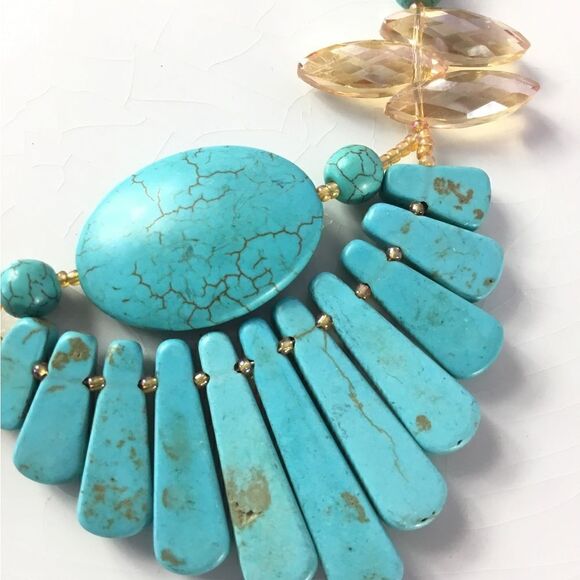 New! FP Utilia Stone Necklace - Picture 9 of 10